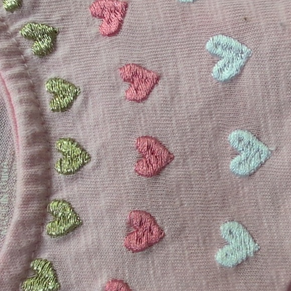 Isaac Mizrahi 24 Month Embroidered Heart Top - Picture 4 of 6
